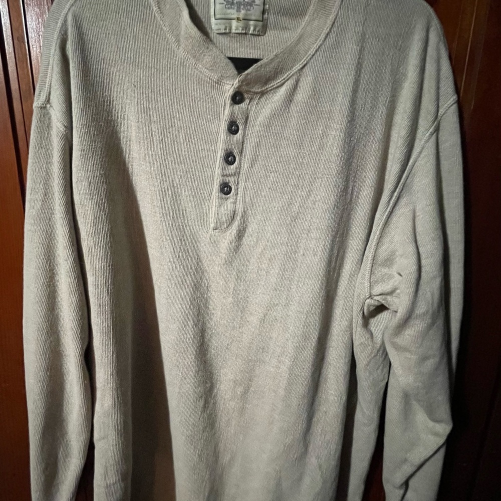 Men's Beige Levi shirt